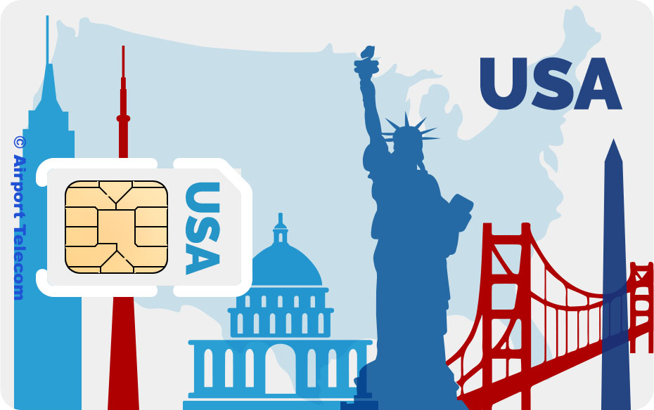 Simkaart kopen voor rondreis Verenigde Staten
